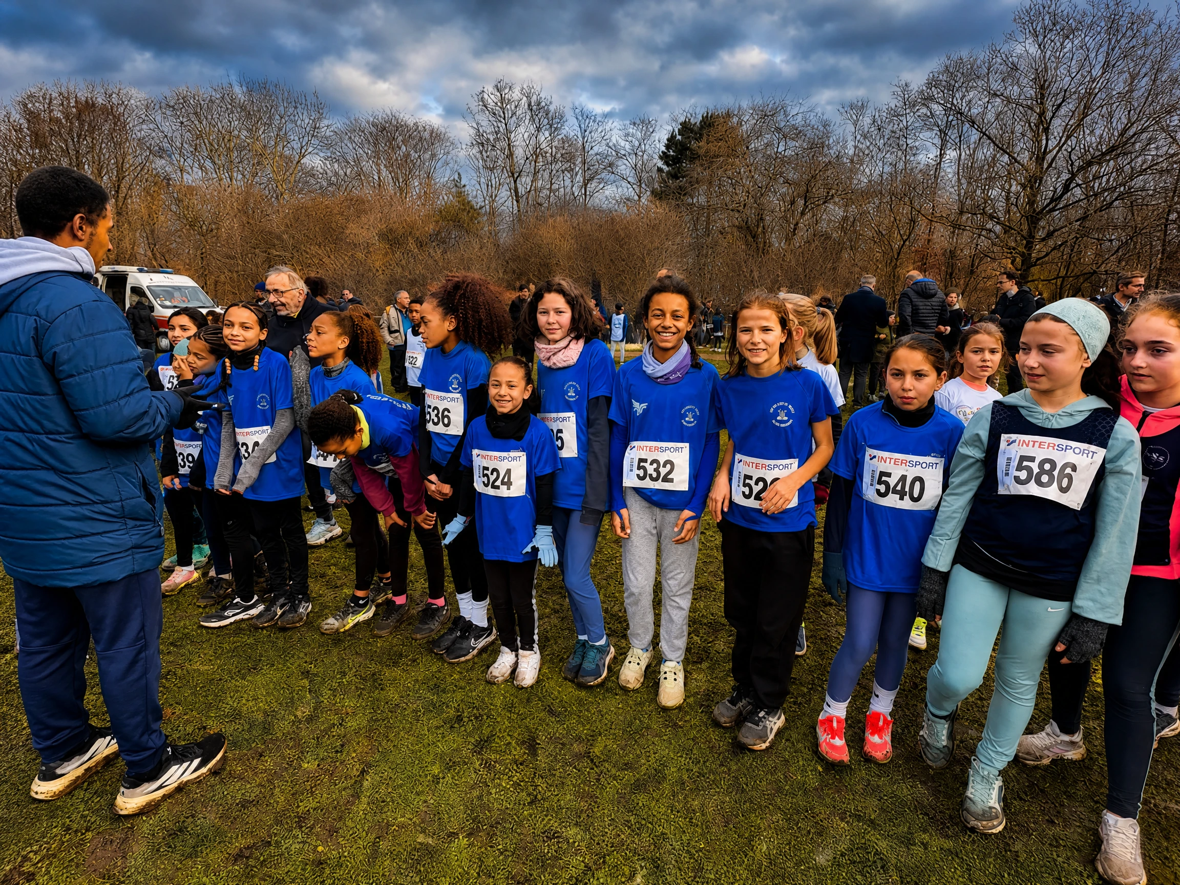 Jeunes filles du club
